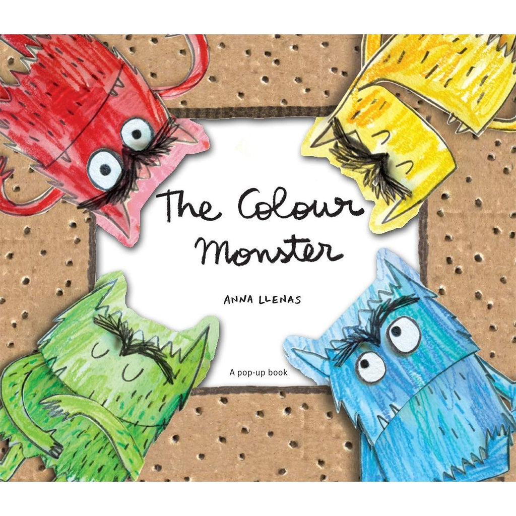 Anna Llenas The Colour Monster Collection 6 Books Set (The Colour Monster, A Colour Activity Book, Goes to School, The Colour Monster Pop-Up,The Colour Monster: The Feelings Doctor, Mindfulness)