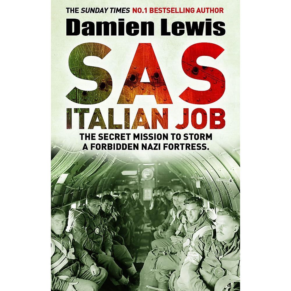 Damien Lewis 5 Books Collection Set (SAS Brothers in Arms, SAS Forged in Hell, SAS Daggers Drawn, SAS Shadow Raiders, SAS Italian Job)