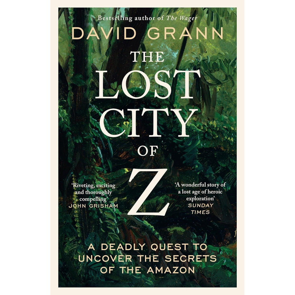 David Grann Collection 3 Books Set (The Wager, Killers of the Flower Moon, The Lost City of Z)