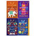 Elif Shafak Collection 4 Books Set (The Forty Rules of Love, The Bastard of Istanbul, The Architect's Apprentice, The Island of Missing Trees)