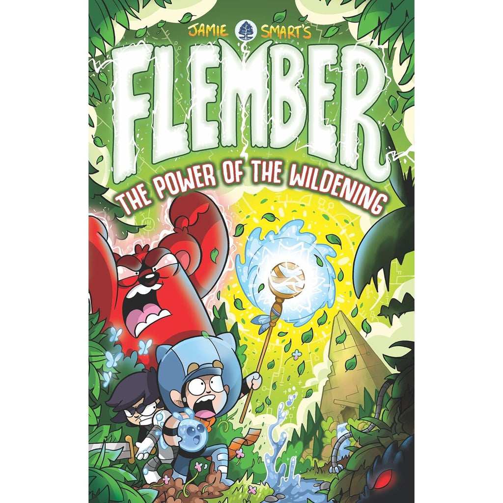 Flember Series 5 Books Collection Set (Books 1-5) by Jamie Smart (The Secret Book, The Crystal Caves, The Glowing Skull, The Power of the Wildening, The Golden Heart)