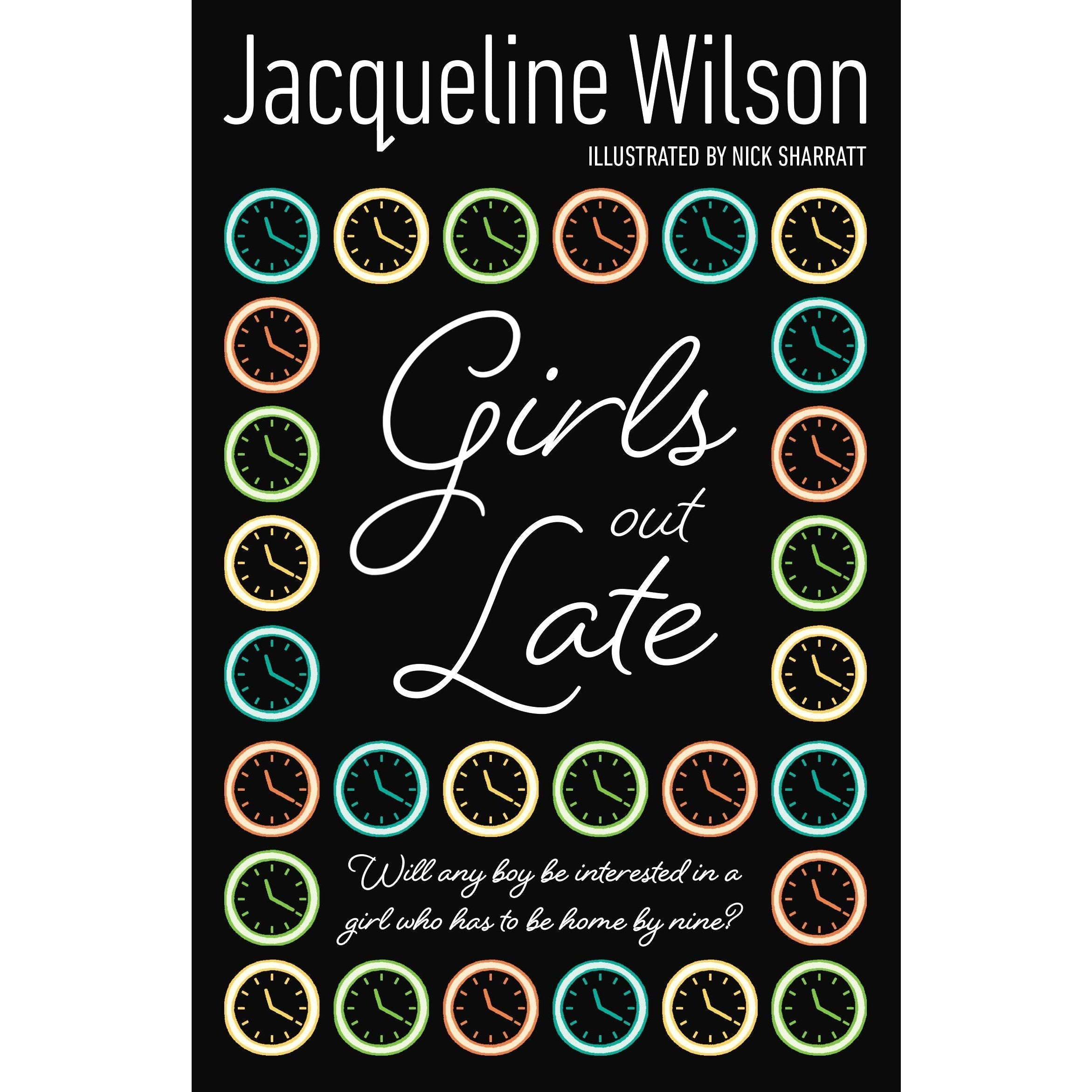 Jacqueline Wilson Girls Series 4 Books Collection Set (Girls in Love, Girls in Tears, Girls Under Pressure, Girls Out Late) - Love, Friendship & Growing-Up Stories