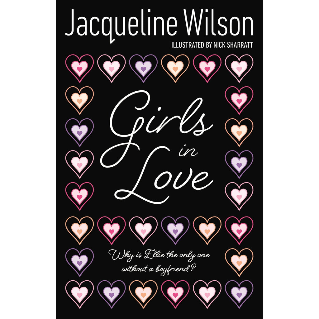 Jacqueline Wilson Girls Series 4 Books Collection Set (Girls in Love, Girls in Tears, Girls Under Pressure, Girls Out Late) - Love, Friendship & Growing-Up Stories