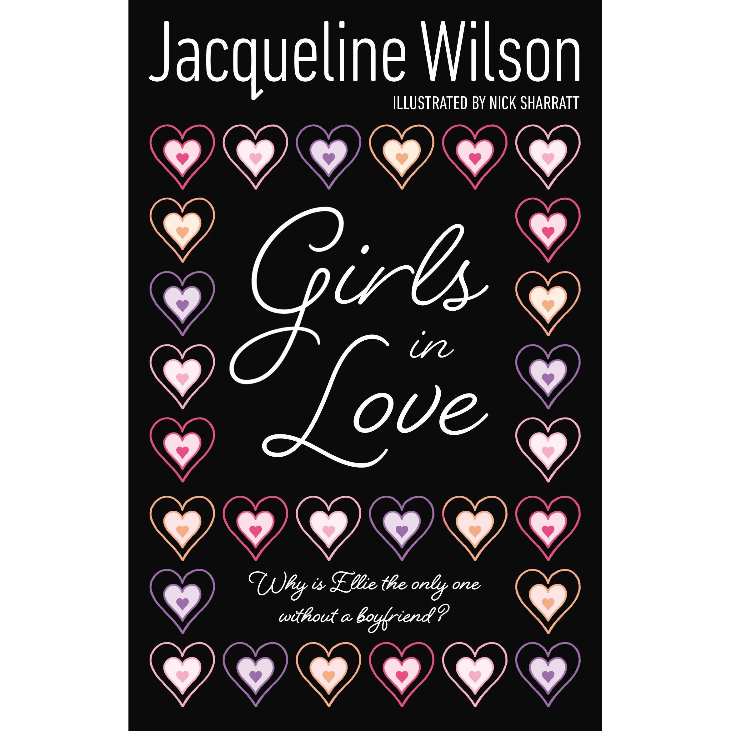 Jacqueline Wilson Girls Series 4 Books Collection Set (Girls in Love, Girls in Tears, Girls Under Pressure, Girls Out Late) - Love, Friendship & Growing-Up Stories
