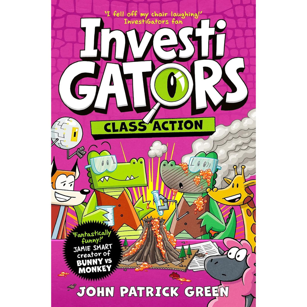 InvestiGators Series by John Patrick Green Books 6-9 4 Books Set (All Tide Up, Heist and Seek, Class Action, [HB] Case Files)