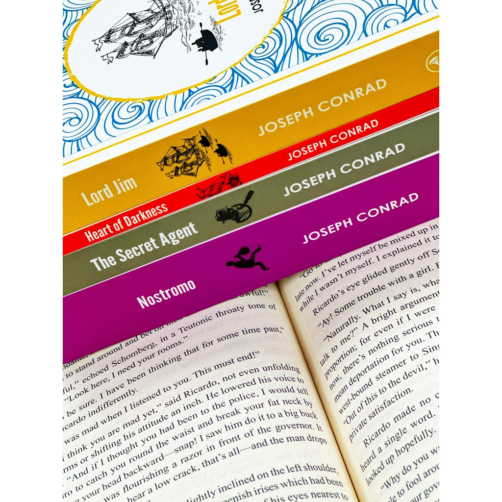 Joseph Conrad: The Complete Collection 5 Books Box Set | Victory, The Secret Agent, Nostromo, Lord Jim & Heart of Darkness – Classic Literature