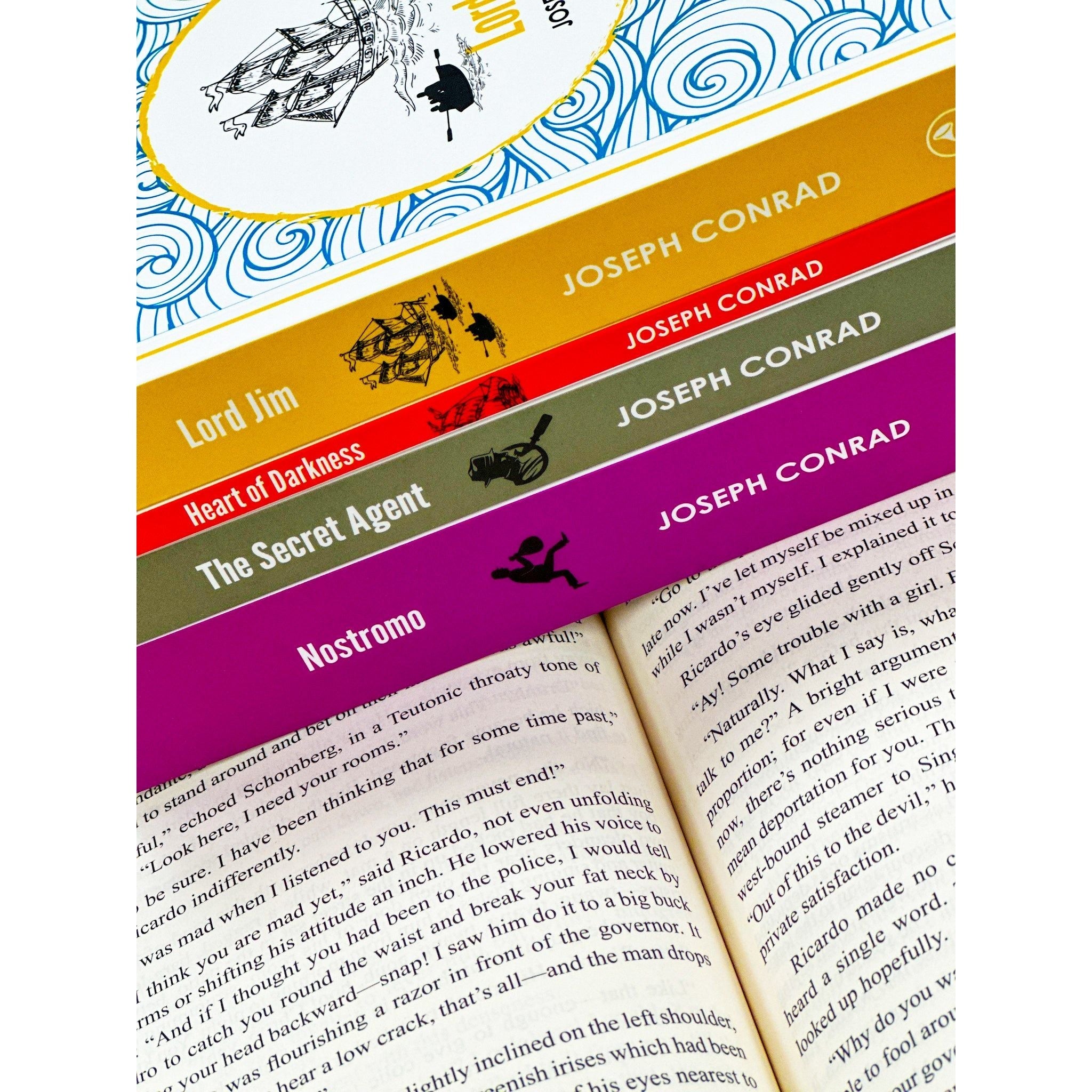 Joseph Conrad: The Complete Collection 5 Books Box Set | Victory, The Secret Agent, Nostromo, Lord Jim & Heart of Darkness – Classic Literature