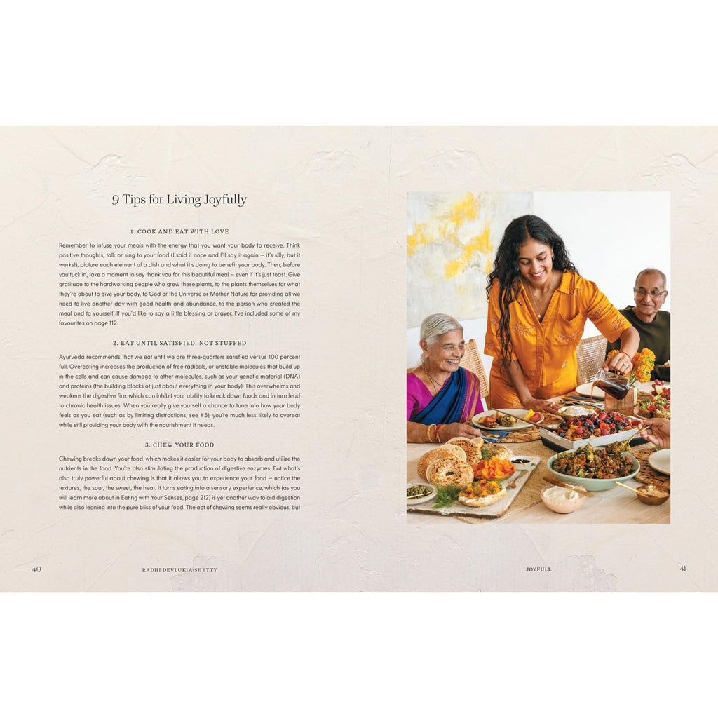 JoyFull: The Sunday Times Bestseller: Cook Effortlessly, Eat Freely, Live Radiantly by Radhi Devlukia-Shetty