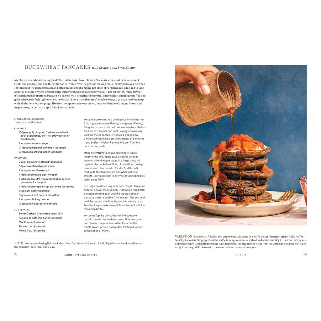 JoyFull: The Sunday Times Bestseller: Cook Effortlessly, Eat Freely, Live Radiantly by Radhi Devlukia-Shetty