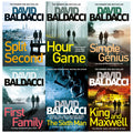 David Baldacci King And Maxwell Thriller 6 Books Collection Set