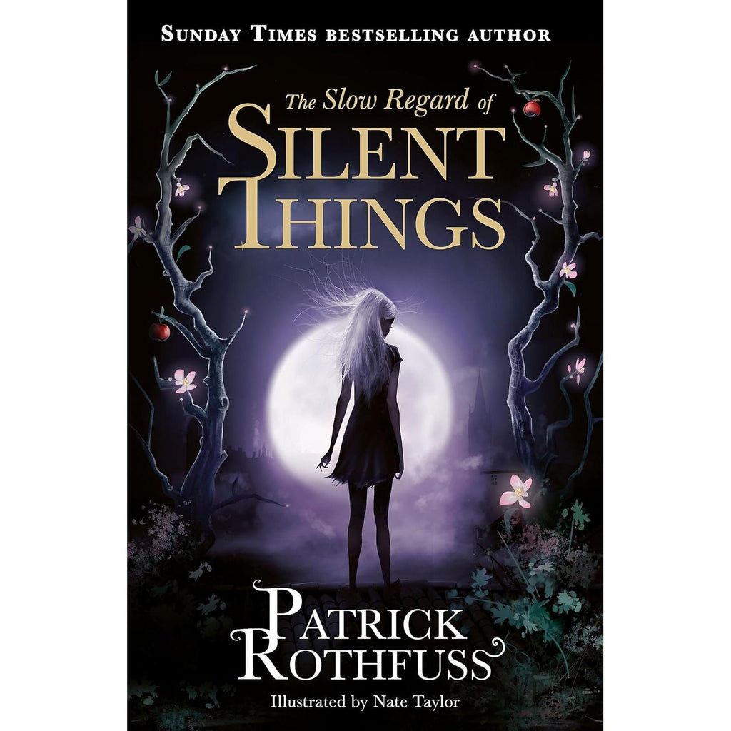 Kingkiller Chronicle Patrick Rothfuss Collection 4 Books Set (The Name of the Wind, The Wise Man’s Fear, The Slow Regard of Silent Things and The Narrow Road Between Desires)