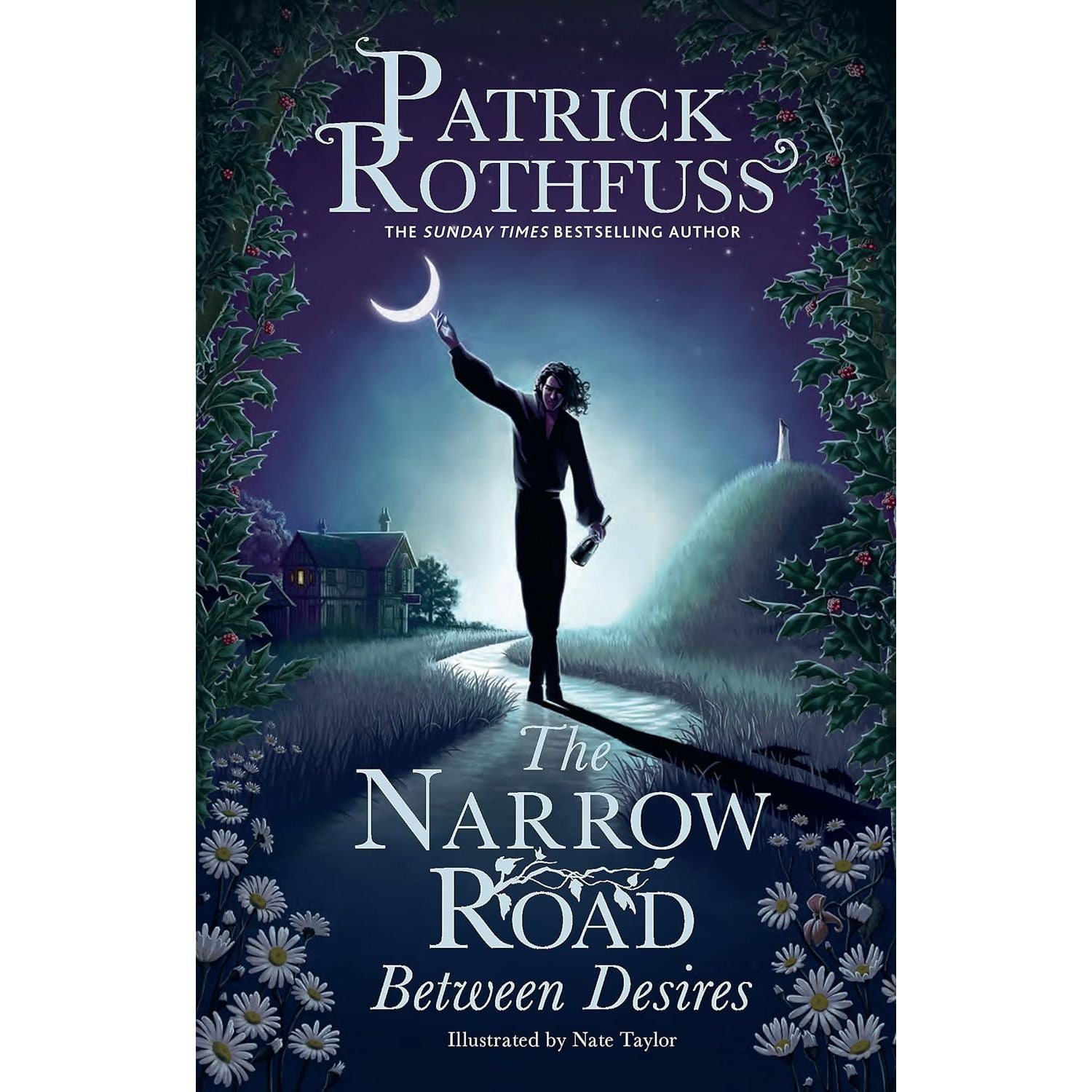 Kingkiller Chronicle Patrick Rothfuss Collection 4 Books Set (The Name of the Wind, The Wise Man’s Fear, The Slow Regard of Silent Things and The Narrow Road Between Desires)