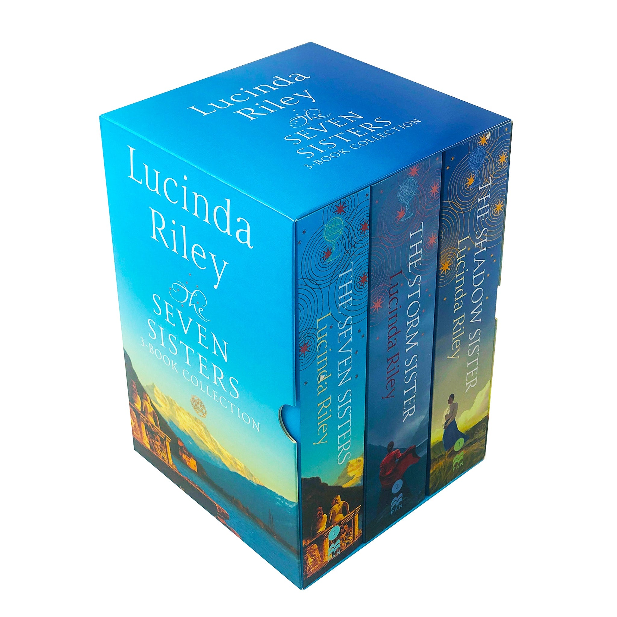 Lucinda Riley The Seven Sisters Series 3 Books Collection Set Fiction Drama, Family Adventure, Mystery, Relationships & Emotional Journey