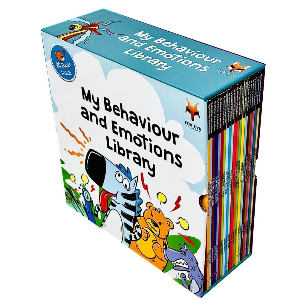 Age 3-5 Early Readers Behaviour and Emotions Library | Children’s Emotional Awareness & Behaviour Books Set for Early Years