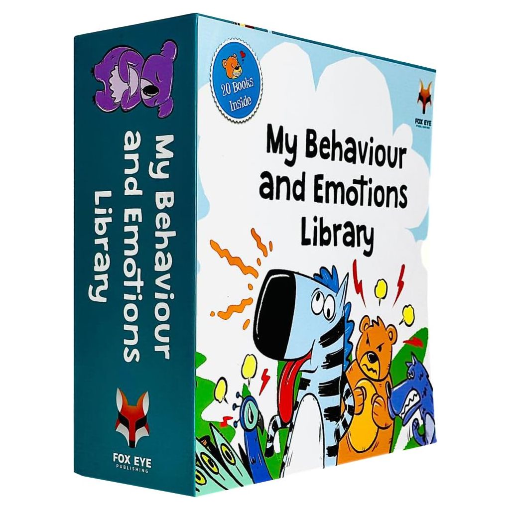 Age 3-5 Early Readers Behaviour and Emotions Library | Children’s Emotional Awareness & Behaviour Books Set for Early Years