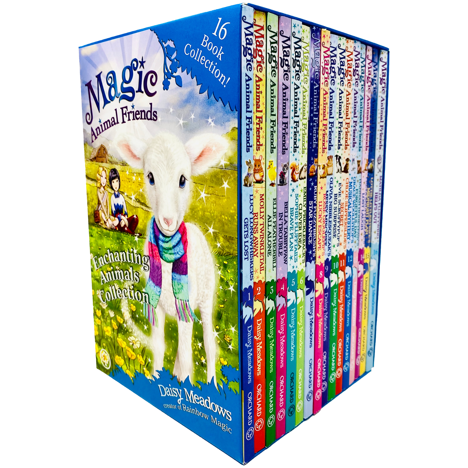 Magic Animal Friends Enchanted Animals Collection 16 Books Box Set by Daisy Meadows (Series 1 - 4)