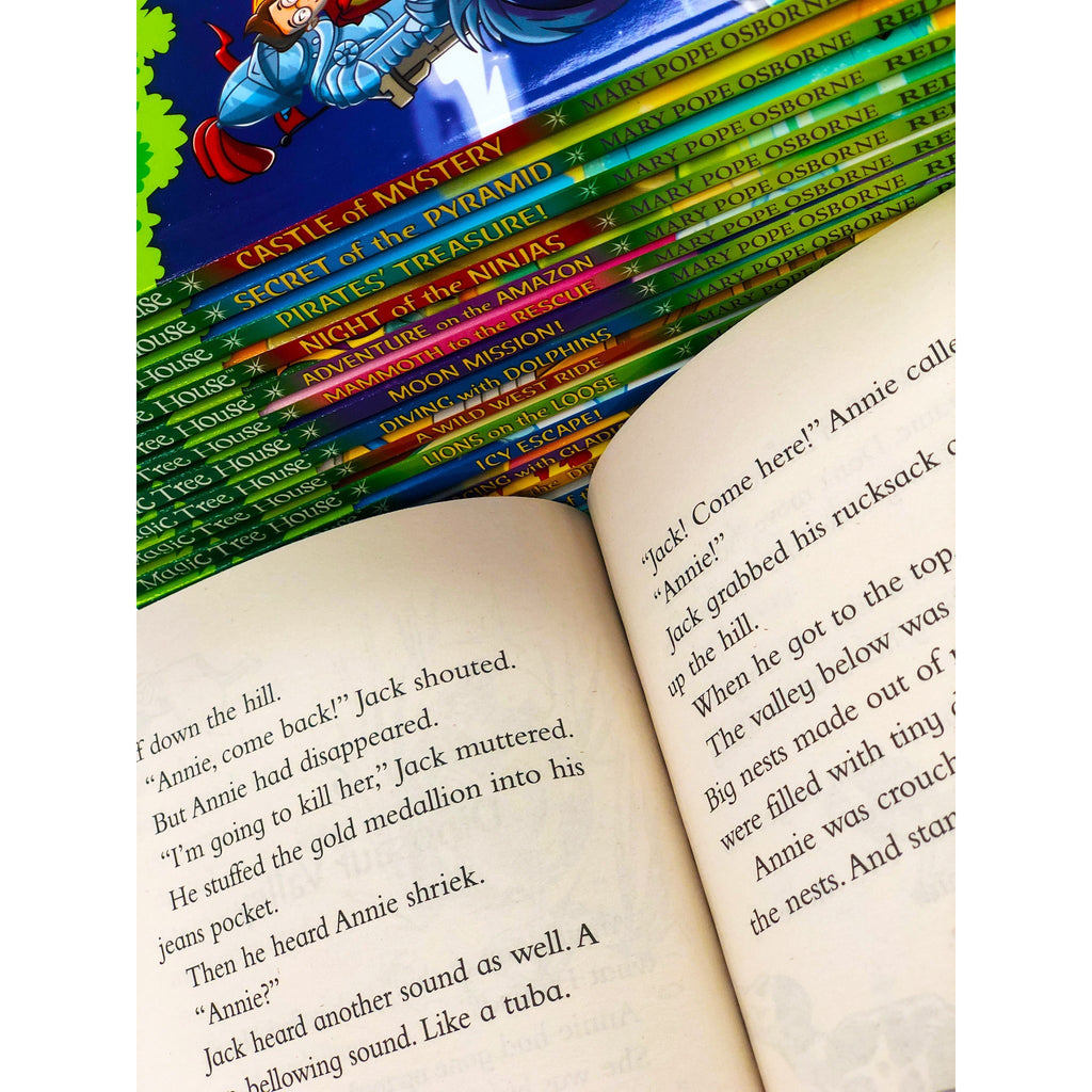 Magic Tree House Collection 16 Books Set by Mary Pope Osborne | Early Chapter Book Adventure Series