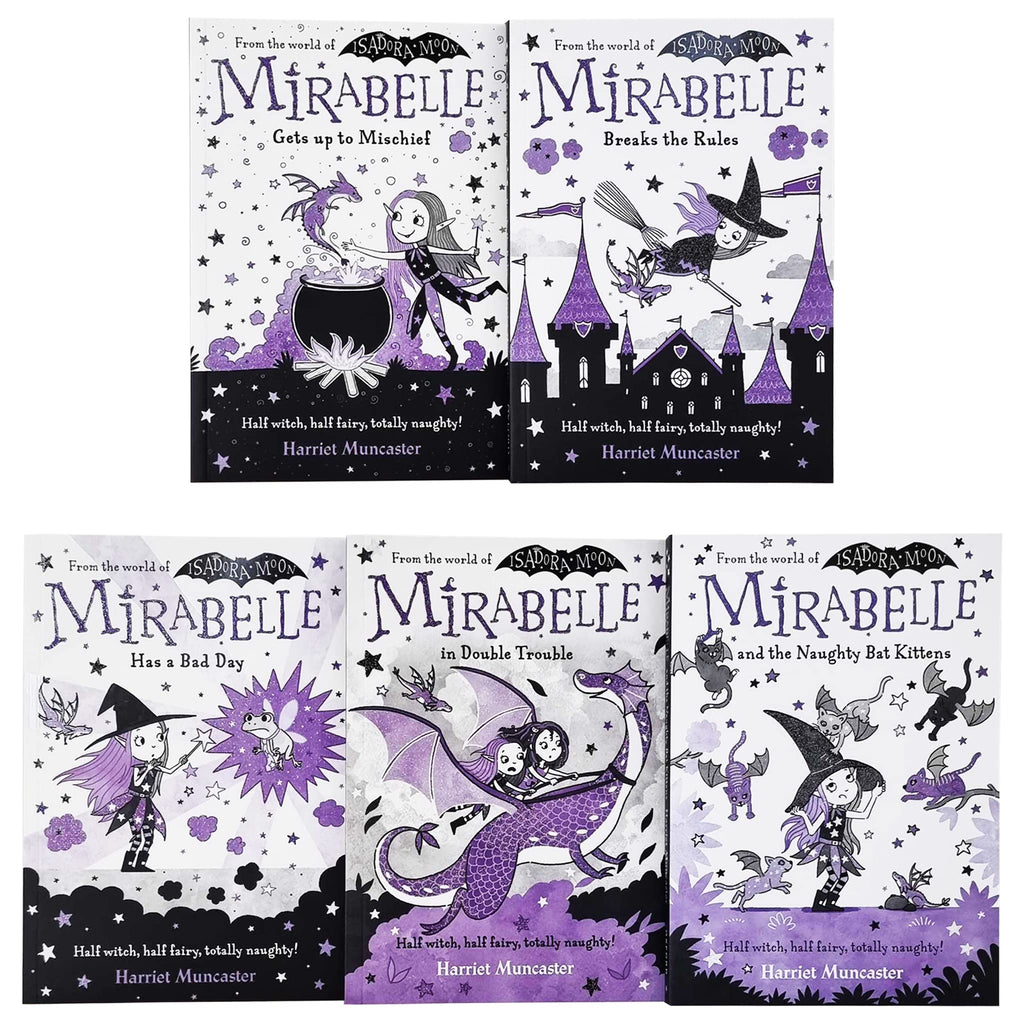Harriet Muncaster Mirabelle Collection 5 Books Set (Books 1-5) (Mirabelle Gets up to Mischief, Mirabelle Breaks the Rules, Mirabelle Has a Bad Day, Mirabelle In Double Trouble &amp; etc...)