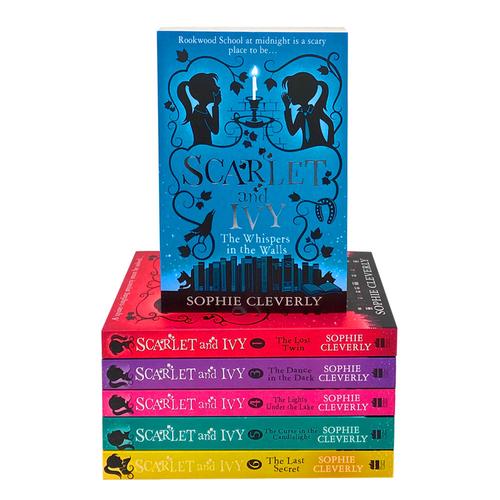 Scarlet And Ivy Books, 6 Book Collection Set By Sophie Cleverly, Lost Twin Whispers In The Walls Dance In..