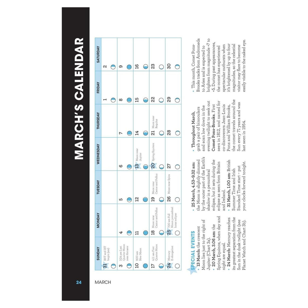 Philip's Stargazing 2024 Month-by-Month Guide to the Night Sky Britain & Ireland by Nigel Henbest
