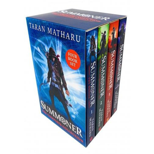 The Summoner 4 Books Box Set Collection By Taran Matharu - The Novice The Inquisitionthe Battlemag..