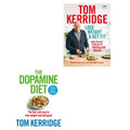 Tom Kerridge Collection 2 Books Set (Dopamine Diet (Paperback), Lose Weight and Get Fit (Hardback))
