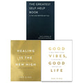 Vex King Collection 3 Books Set (The Greatest Self-Help Book, Good Vibes Good Life(Hardback), Healing Is the New High)
