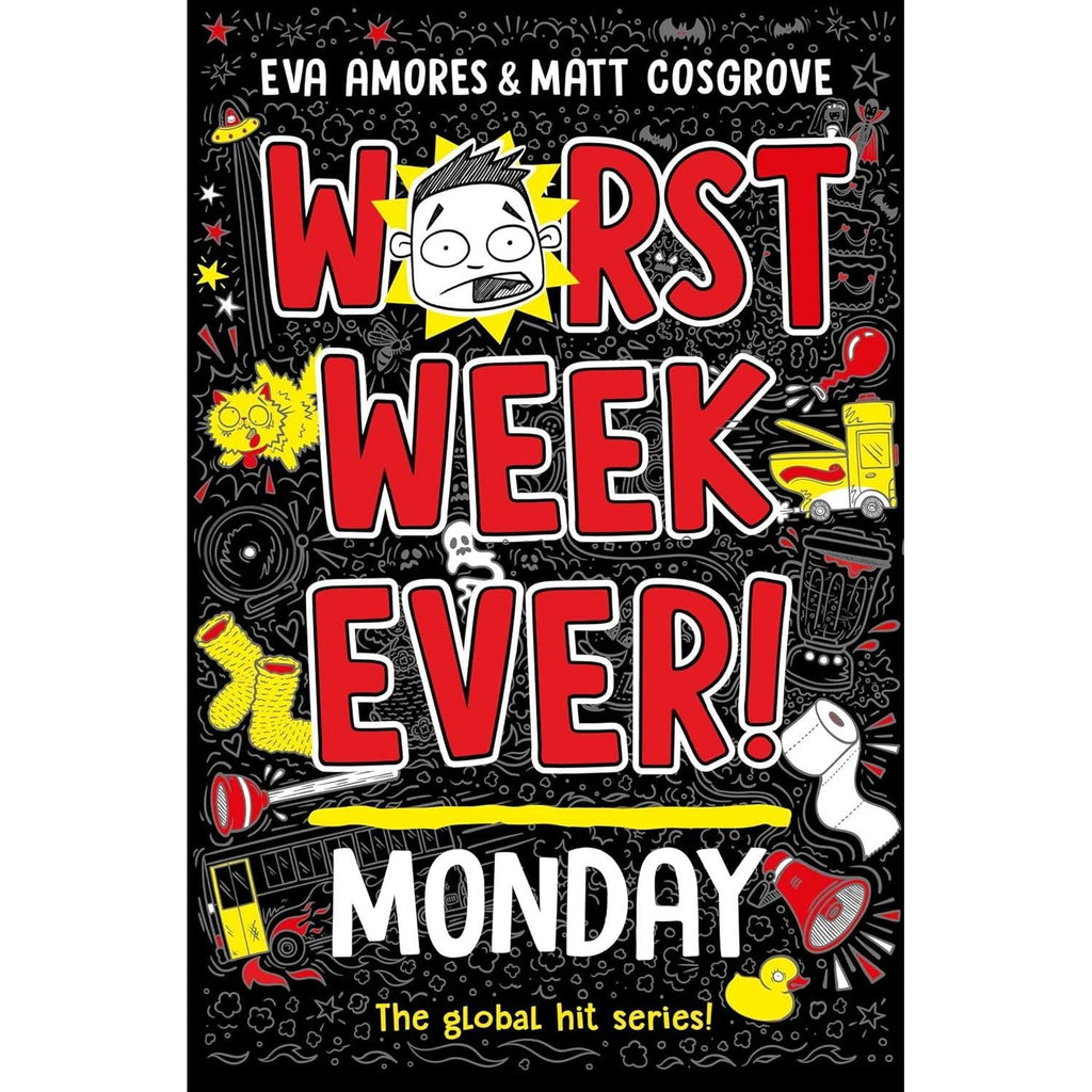 Worst Week Ever! Series 4 Books Collection Set (Monday, Tuesday, Wednesday, Thursday)