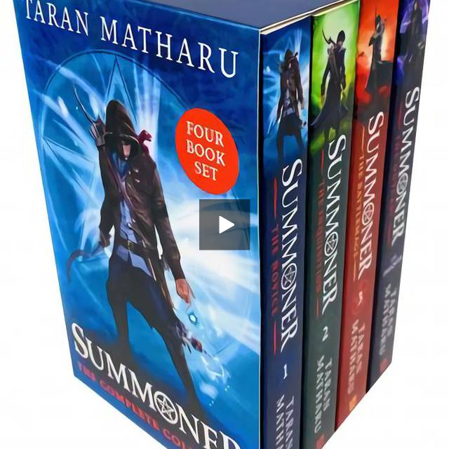 The Summoner 4 Books Box Set Collection By Taran Matharu - The Novice The Inquisitionthe Battlemag..