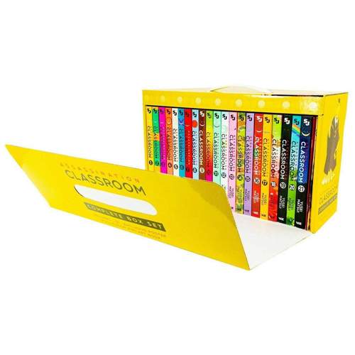 Assassination Classroom Complete Box Set | 21 Manga Volumes by Yusei Matsui – Full Series Collection