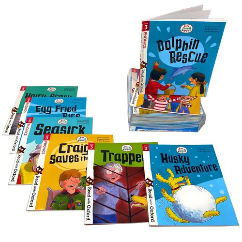 NEW Biff Chip And Kipper Stage 3 Read With Oxford For Age 5 - 16 Books Collection Set