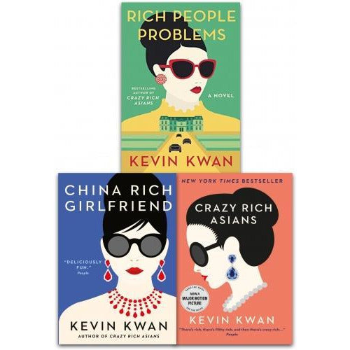 Kevin Kwan Crazy Rich Asians Trilogy Collection 3 Books Set Pack