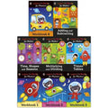 Ladybird I Am Ready Phonics Workbooks And Maths 8 Books Collection Set
