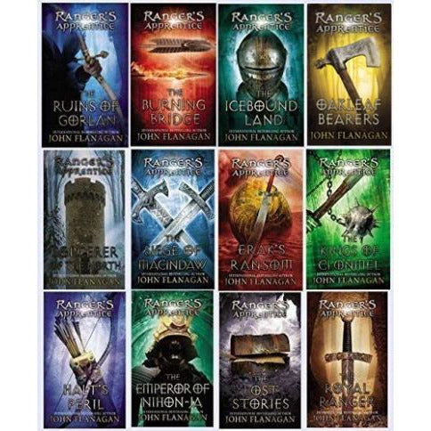 Ranger’s Apprentice Series 12 Books Collection Set (Books 1–12) by John Flanagan | Epic Fantasy Adventure for Kids