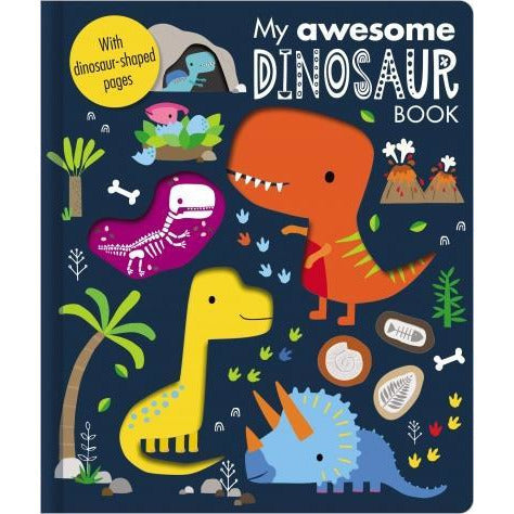 My Awesome Dinosaur Book With Dinosaur Shaped Pages Children Book