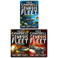 Jack Campbell Genesis Fleet Series 3 Books Collection Set - Genesis Fleet Ascendant Genesis Fleet ..