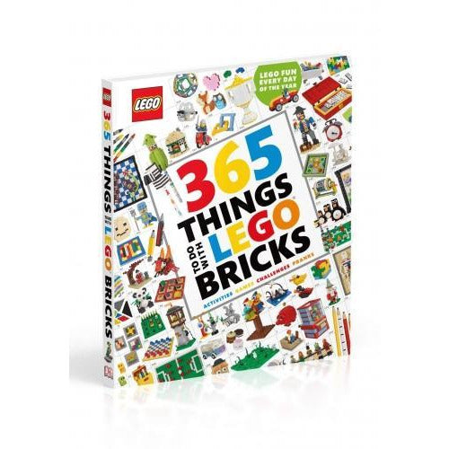 365 Things To Do With Lego Bricks - Hundreds of creative, building ideas, activities, games, challenges and pranks!