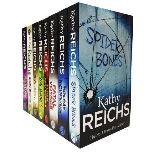 Temperance Brennan Series Collection 8 Books Set By Kathy Reichs