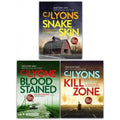 Cj Lyons Lucy Guardian Fbi Thrillers 3 Books Collection Set  Kill Zone Blood Stained Snake Skin