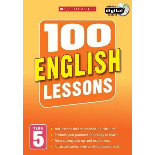 100 English Lessons Year 5 - 2014 National Curriculum Plan And Teach Book Study Guide
