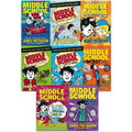 James Patterson Middle School Collection 8 Books Set | Hilarious Children’s Series About School Life & Adventure for Children Ages 8–12