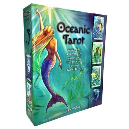 Oceanic Tarot Deck Cards Collection Box Gift Set Mind Body Spirit Mermen Mermaid