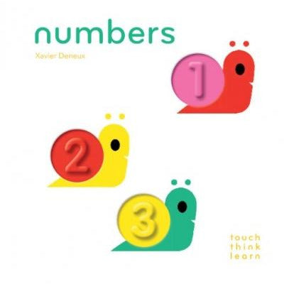 TouchThinkLearn: Numbers (Baby Board Books, Baby Touch and Feel Books, Sensory Books for Toddlers)