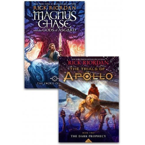 Magnus Chase and Trials of Apollo 2 Books Collection Set by Rick Riordan