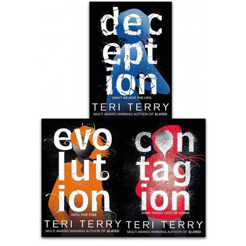 Dark Matter Trilogy 3 Books Collection Set by Teri Terry - Contagion, Deception, Evolution