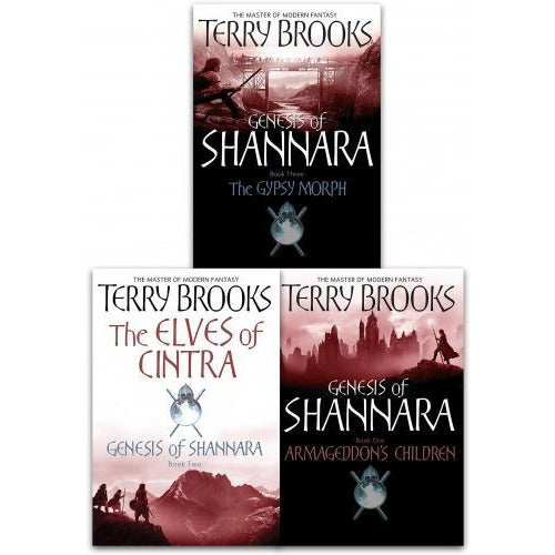 The Genesis Of Shannara Series Terry Brooks 3 Books Collection Set Armageddons Children The Elves ..