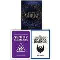 The Little Book Collection 3 Books Set Senior Moments Beards Astrology