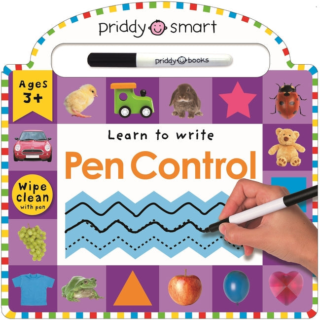 Wipe Clean: Pen Control: An Introduction to Pen Control with Activities to Do Again and Again! [With Marker]: An Introduction to Pen Control with Activities to Do Again and Again!