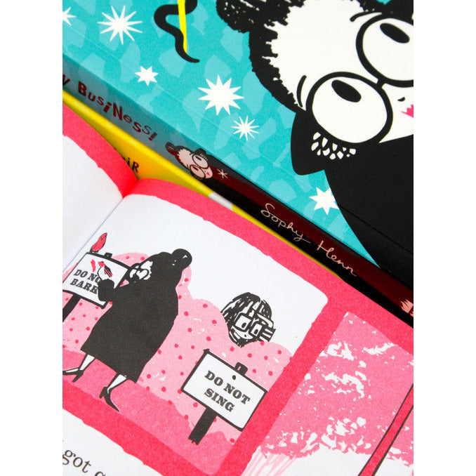 Bad Nana 3 Books Set Collection by Sophy Henn (Older Not Wiser, That's Snow Business, All The Fun For The Fair)
