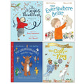 Julia Donaldson Collection 4 Books Set (Everywhere Bear, Cook and the King,Magic paintbrush &The Gruffalos Child)